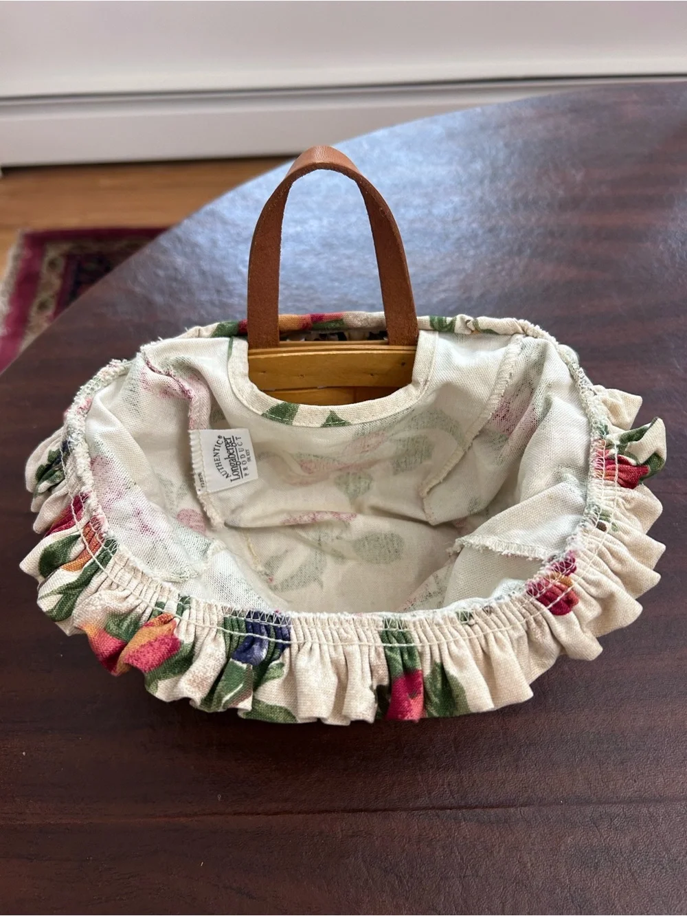 Longaberger Small Basket with Liner